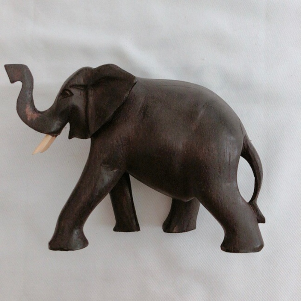 Elephant. Balinese wood carving